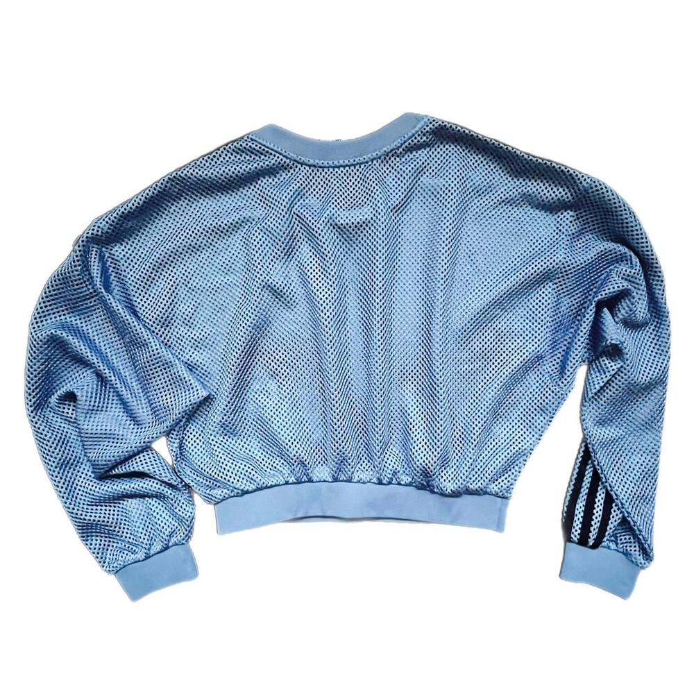 adidas Blue Mesh Muscle Tee - Picture 4 of 6